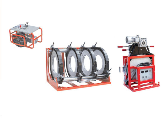 12.65KW 400mm থেকে 630mm HDPE পাইপ ফিউশন মেশিন 380V সরবরাহকারী